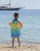 Bio-Strandponcho Kids Rainbow