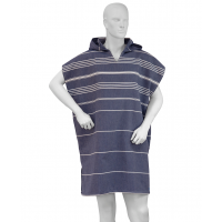 Bio-Strandponcho Navy