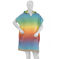 Bio-Strandponcho Rainbow