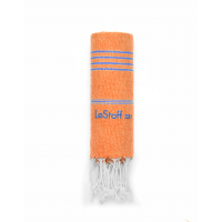 Bio-Hamamtuch Orange-Blue